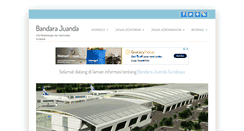 Desktop Screenshot of juandaairport.com
